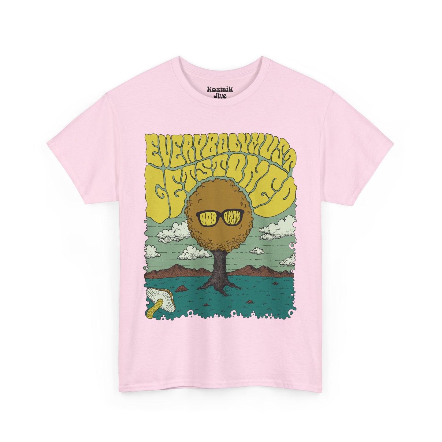 Everybody Must Get Stoned T-Shirt Mono Version