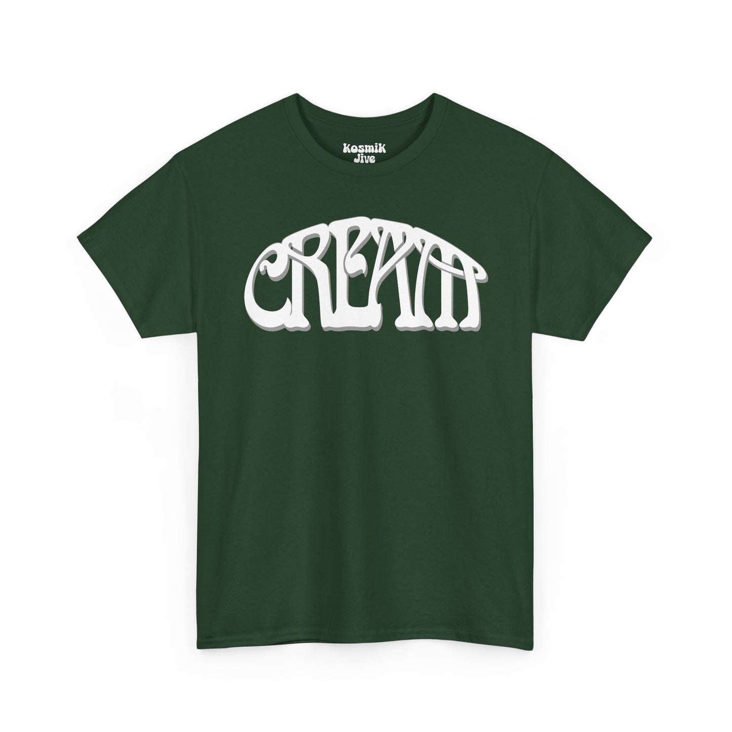 Cream Lettering T-Shirt