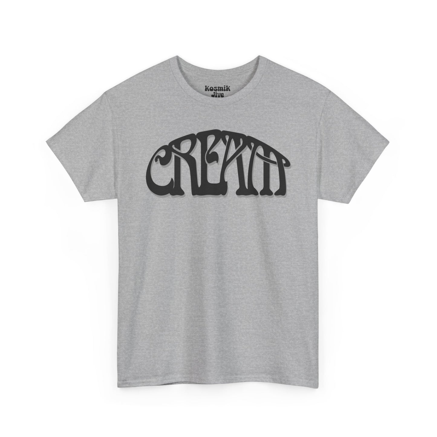 Cream Lettering T-Shirt