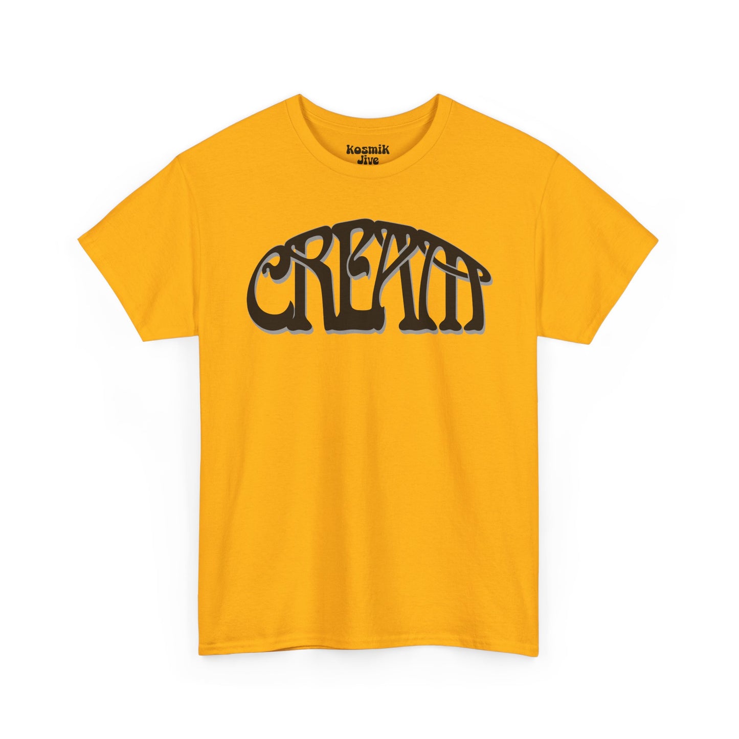 Cream Lettering T-Shirt