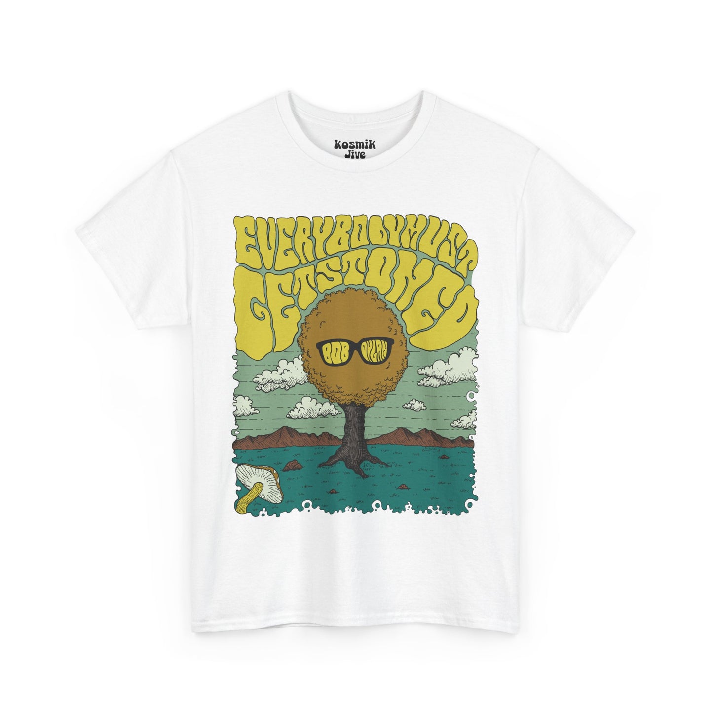 Everybody Must Get Stoned T-Shirt Mono Version
