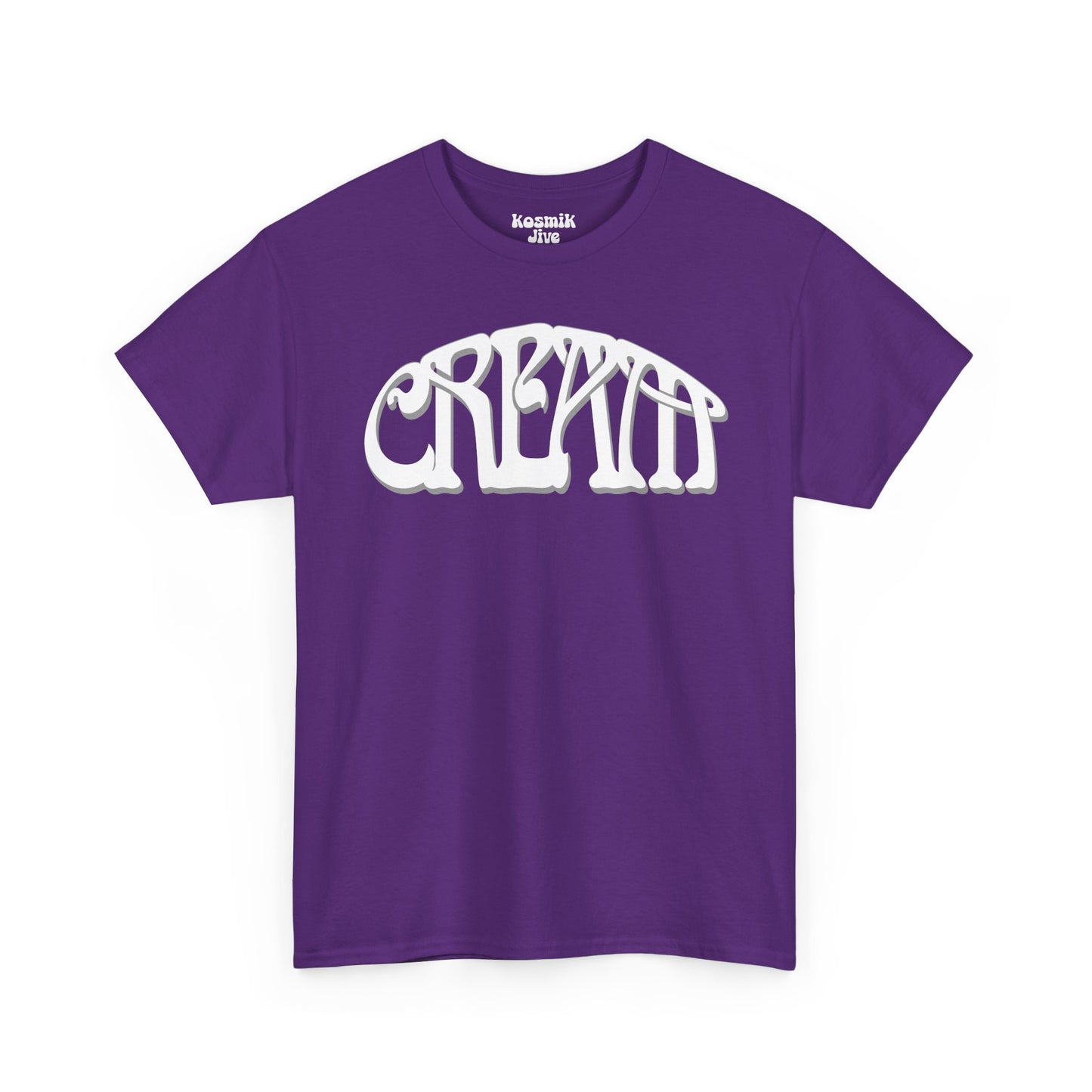 Cream Lettering T-Shirt