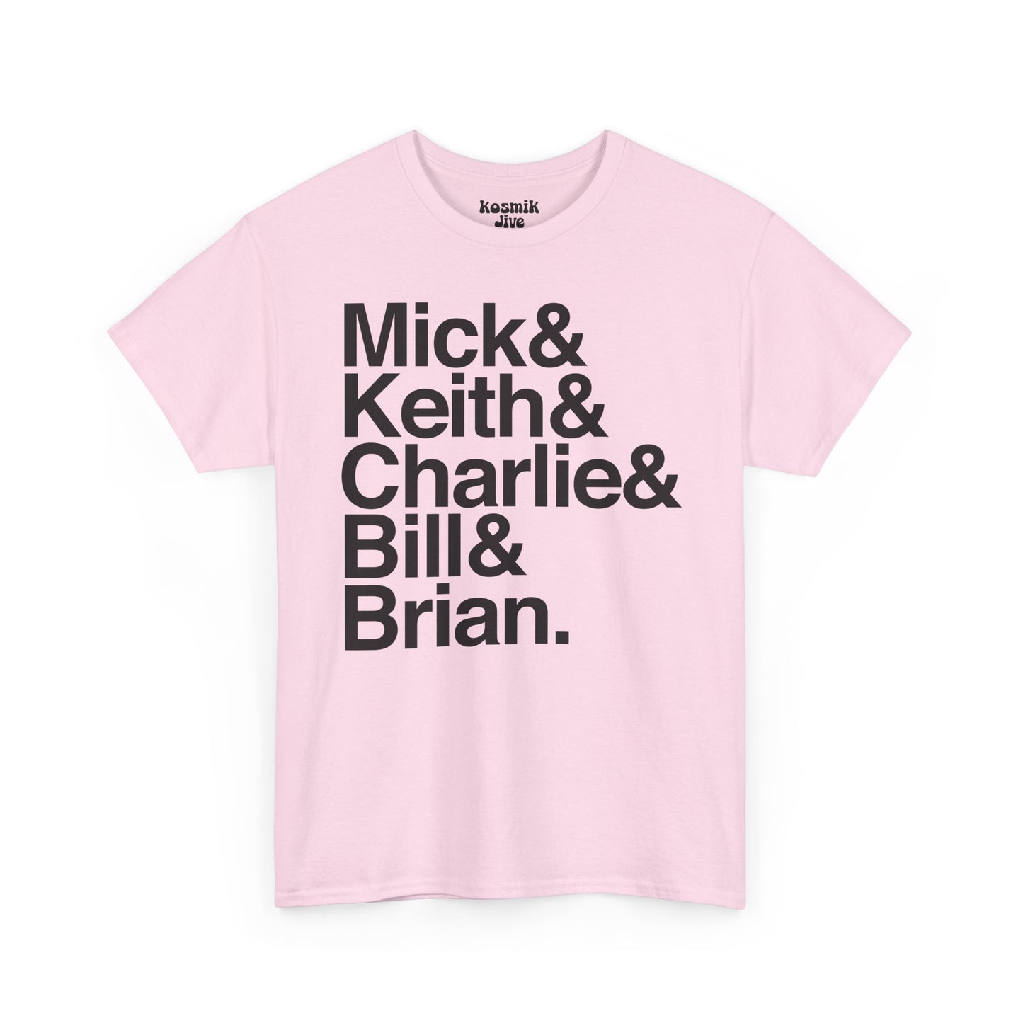 Mick & Keith & Charlie & Bill & Brian T-Shirt