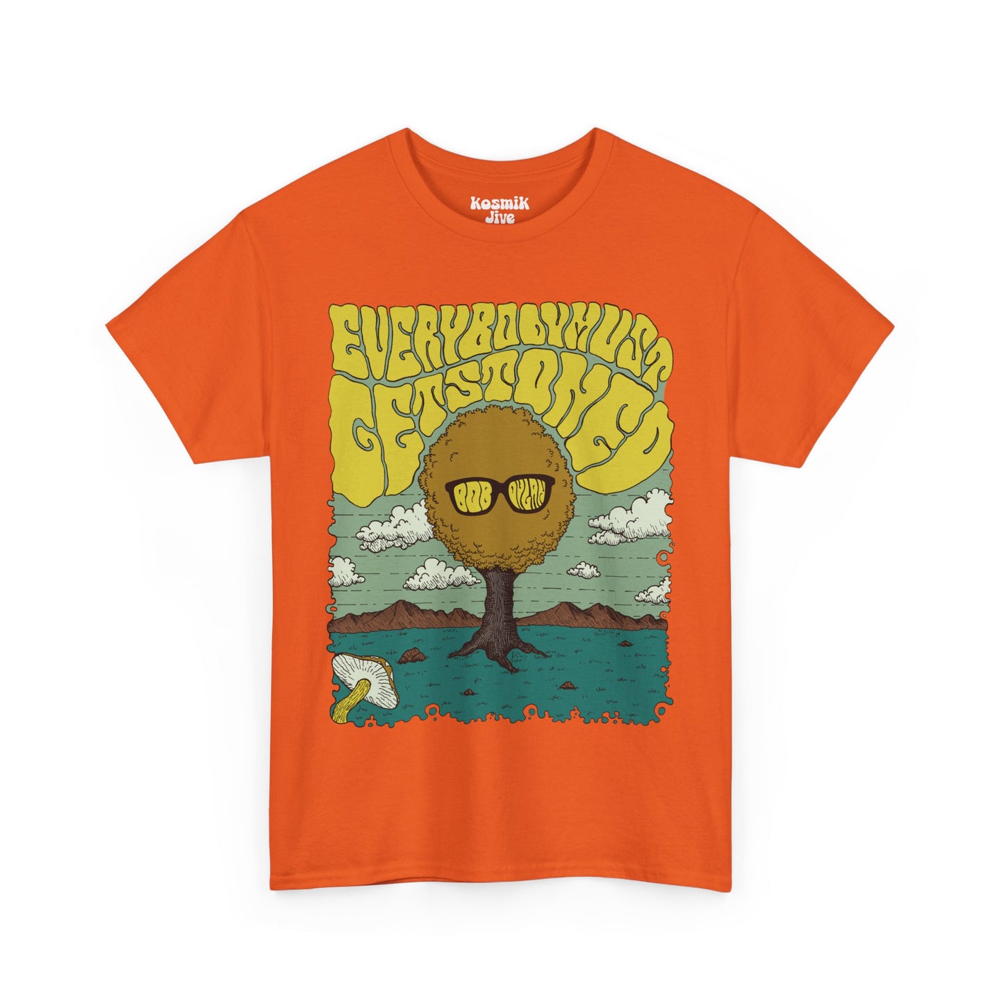 Everybody Must Get Stoned T-Shirt Mono Version
