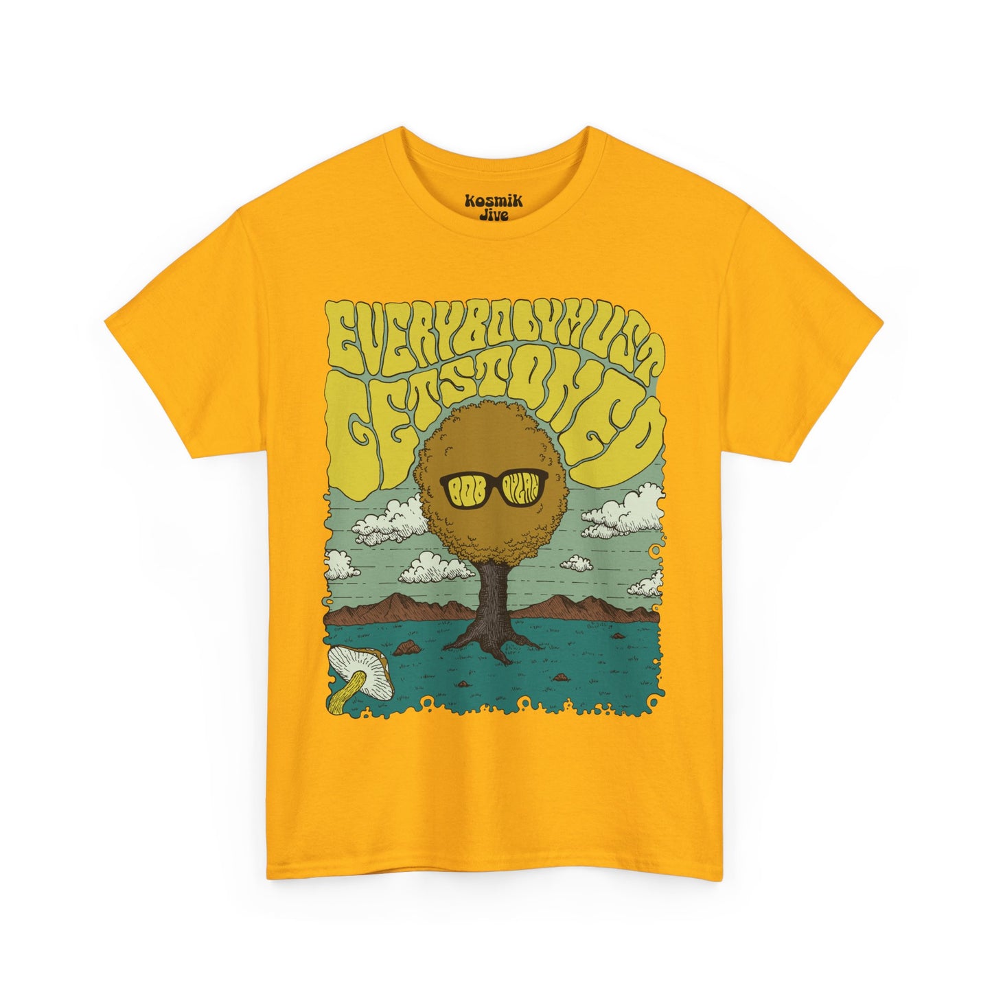 Everybody Must Get Stoned T-Shirt Mono Version