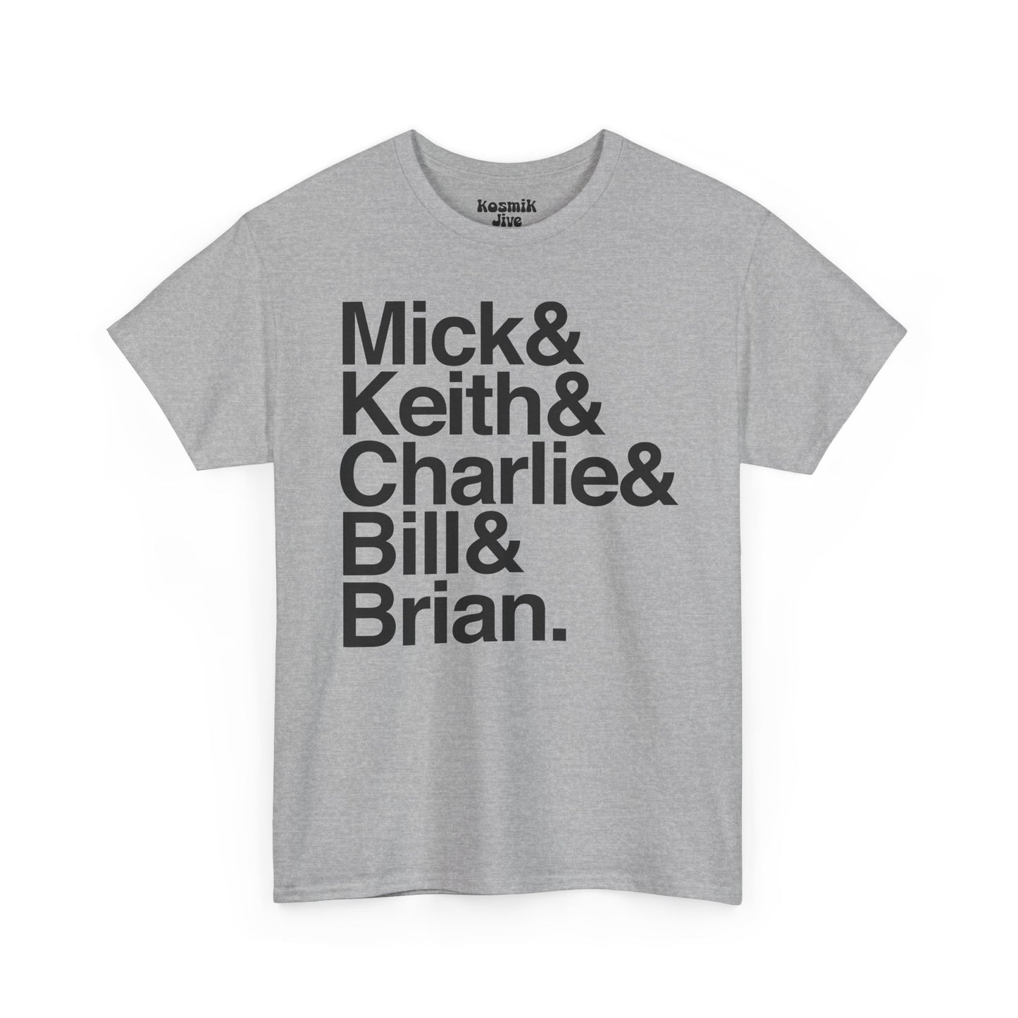 Mick & Keith & Charlie & Bill & Brian T-Shirt