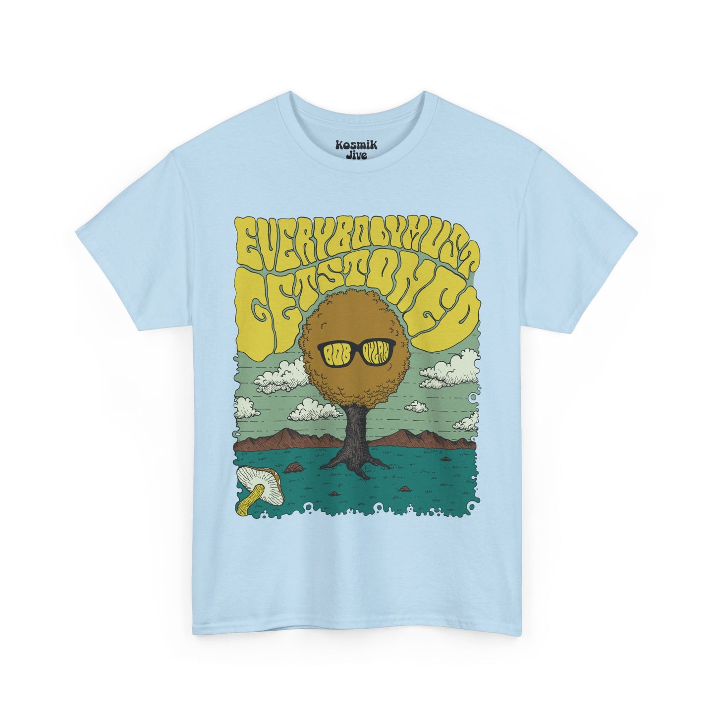 Everybody Must Get Stoned T-Shirt Mono Version