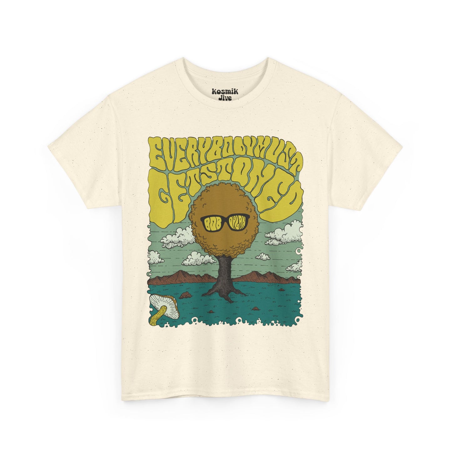 Everybody Must Get Stoned T-Shirt Mono Version