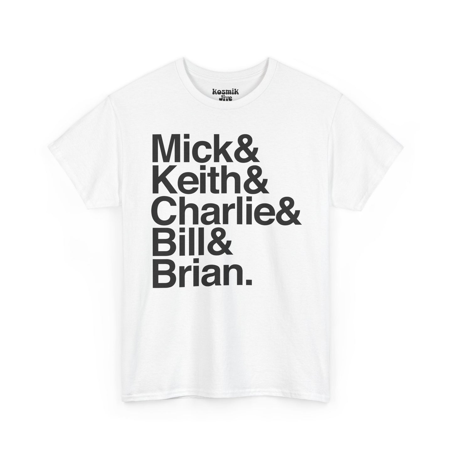 Mick & Keith & Charlie & Bill & Brian T-Shirt