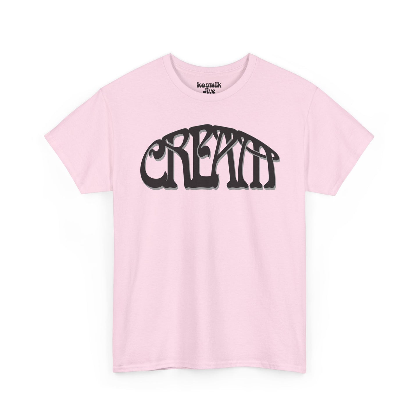 Cream Lettering T-Shirt