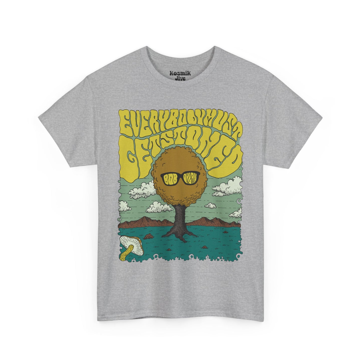 Everybody Must Get Stoned T-Shirt Mono Version