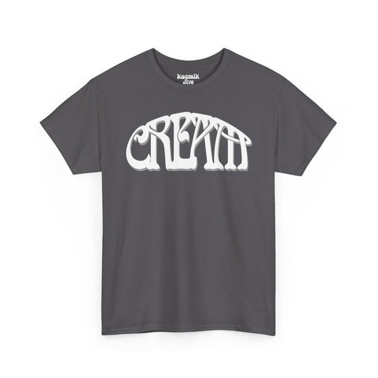 Cream Lettering T-Shirt