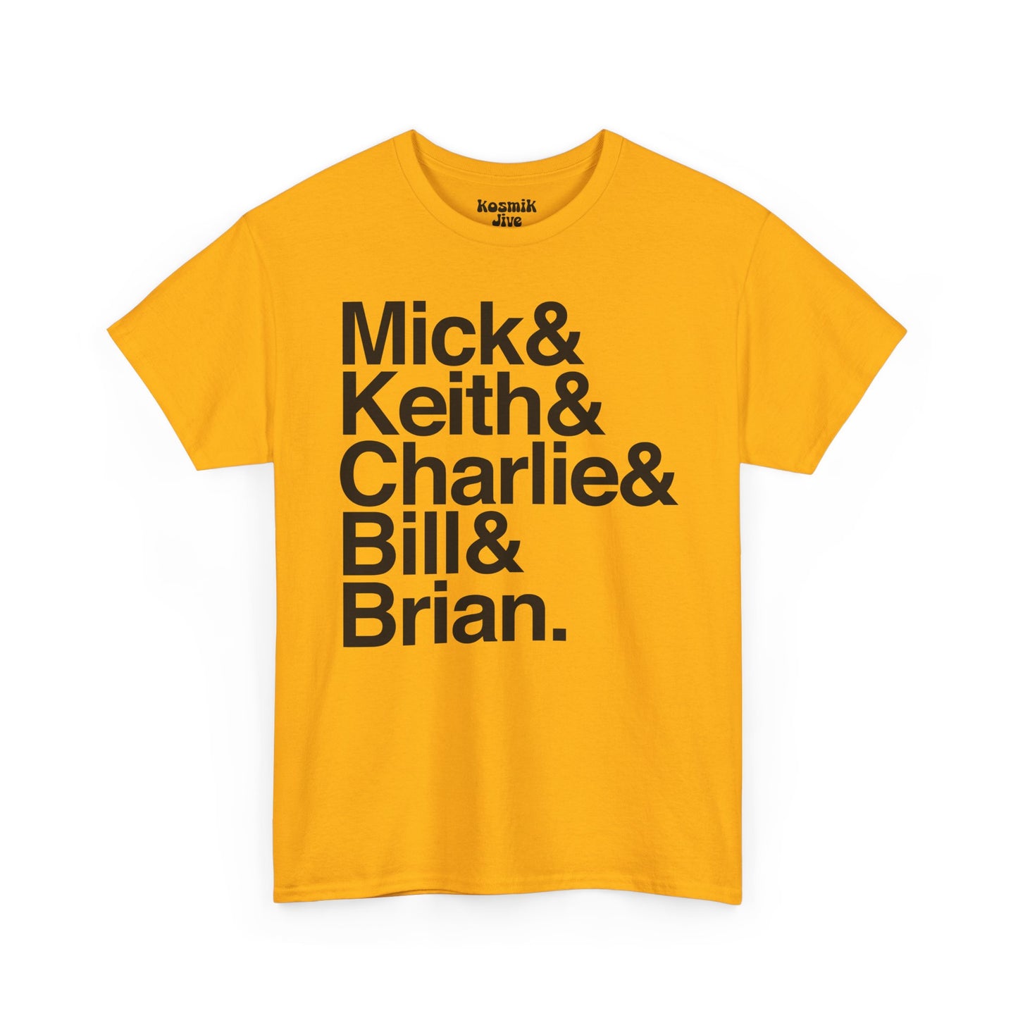 Mick & Keith & Charlie & Bill & Brian T-Shirt