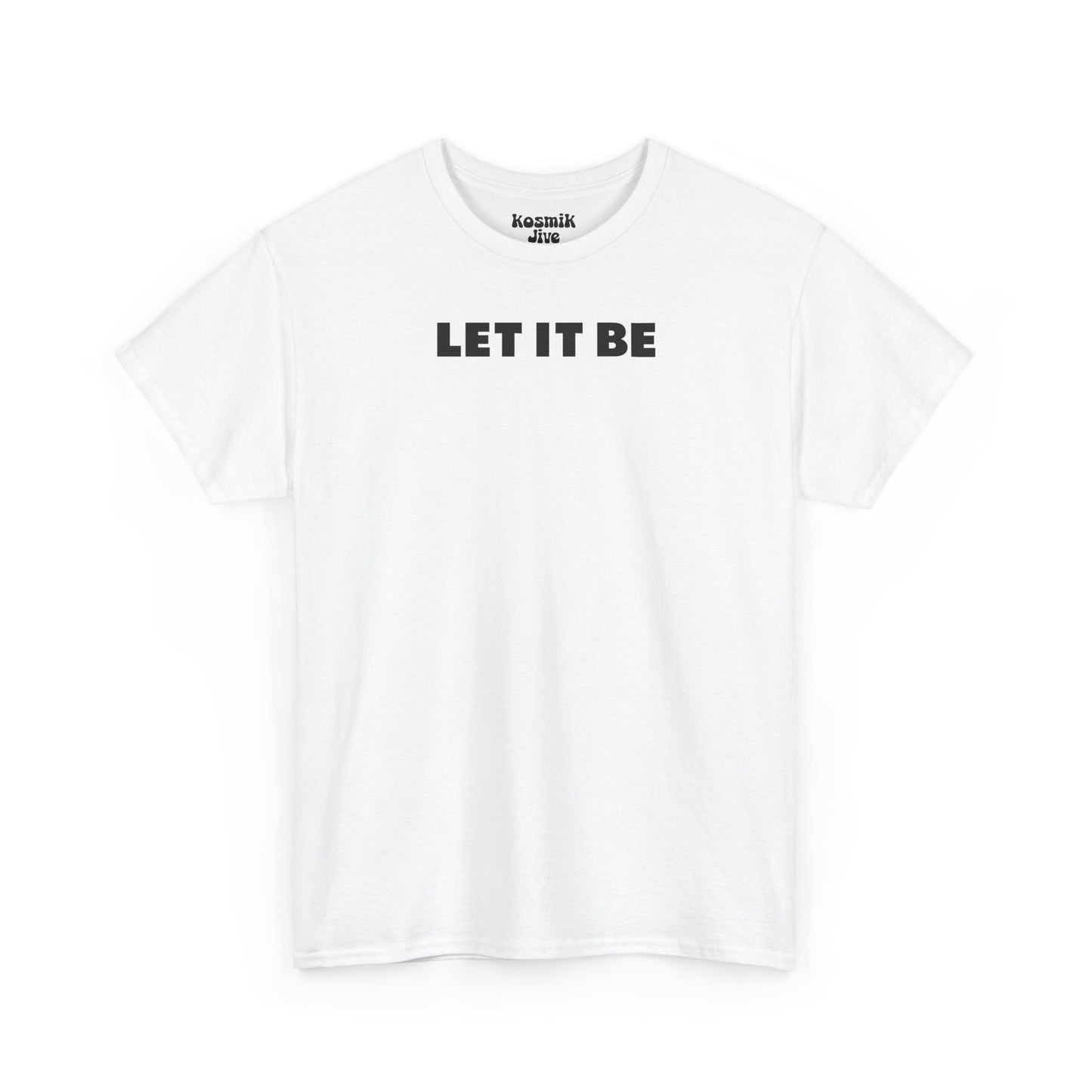 Lettering Let it Be T-Shirt