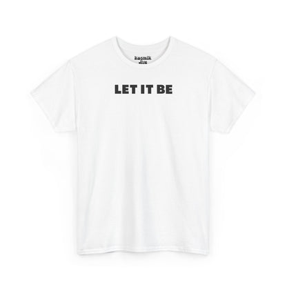 Lettering Let it Be T-Shirt