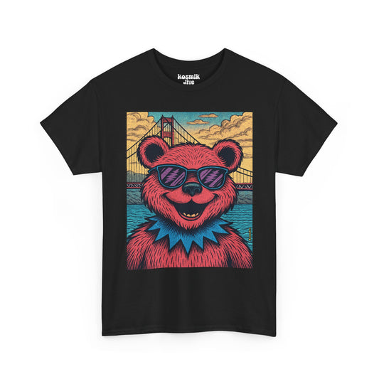 Dancing Bear at Golden Gate T-Shirt