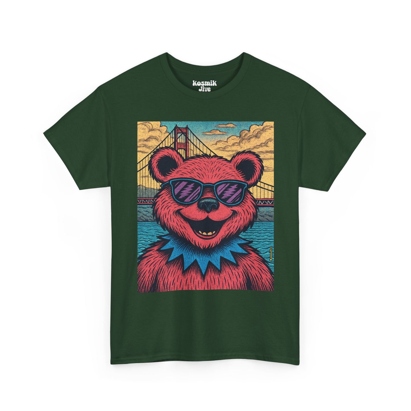 Dancing Bear at Golden Gate T-Shirt