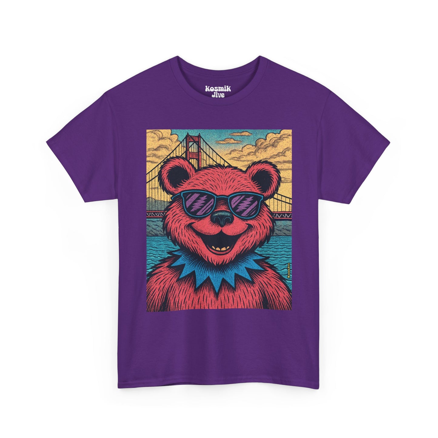 Dancing Bear at Golden Gate T-Shirt