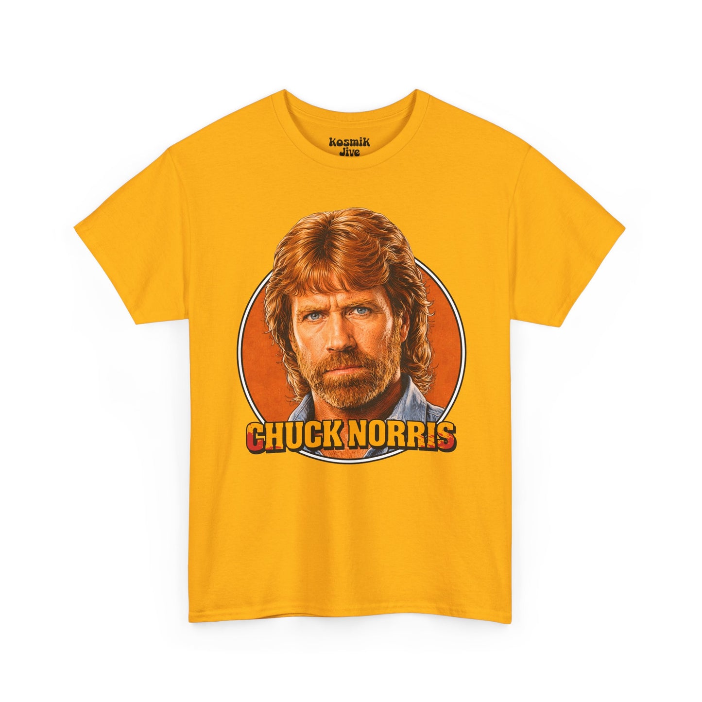 Chuck Norris Portrait Illustration T-Shirt
