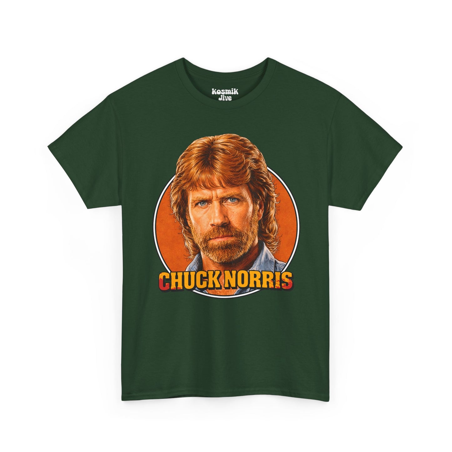 Chuck Norris Portrait Illustration T-Shirt