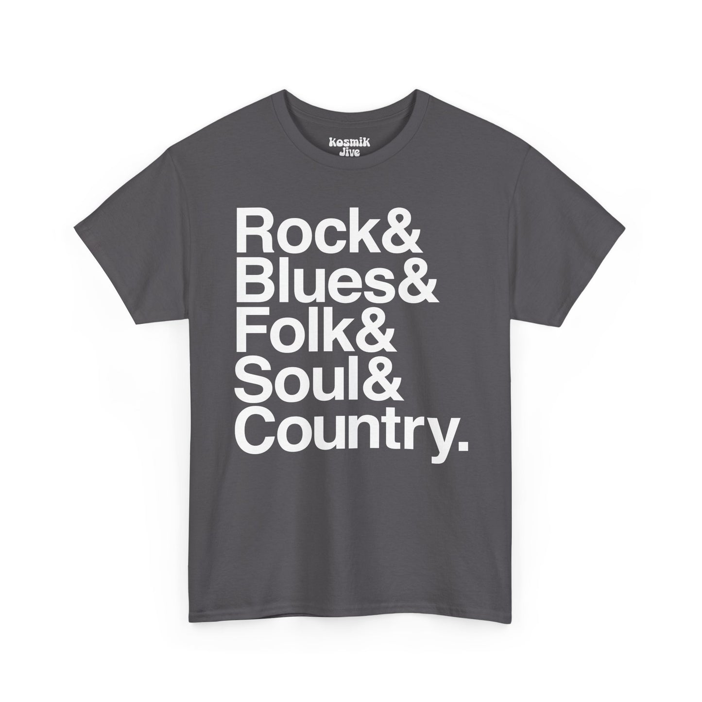 Rock & Blues & Folk & Soul & Country T-Shirt