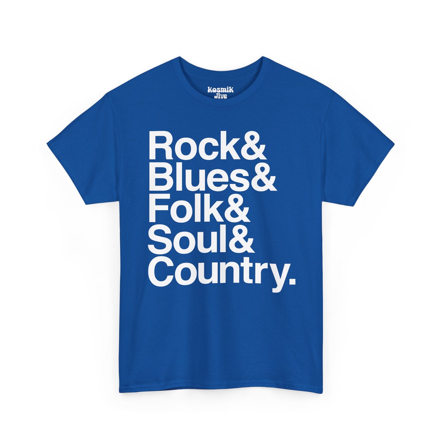 Rock & Blues & Folk & Soul & Country T-Shirt