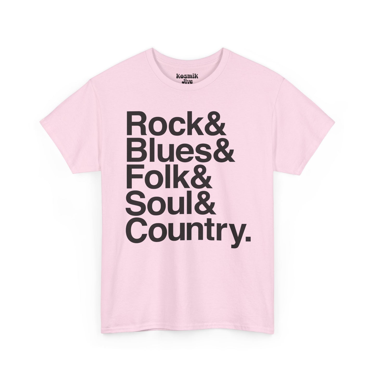 Rock & Blues & Folk & Soul & Country T-Shirt