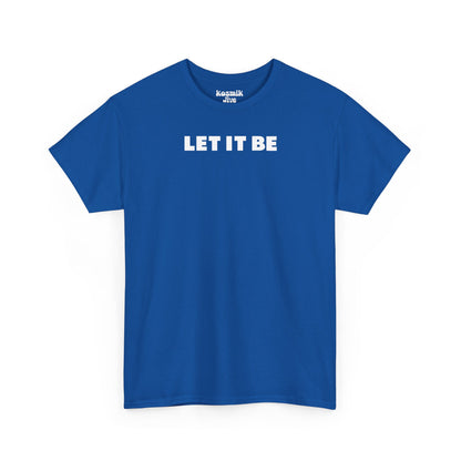 Lettering Let it Be T-Shirt