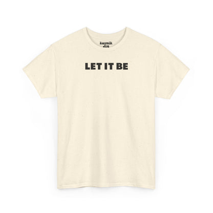Lettering Let it Be T-Shirt