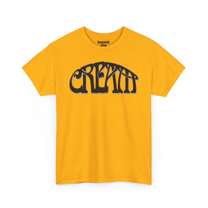 Cream Lettering T-Shirt