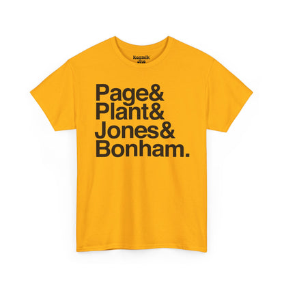 Page & Plant & Jones & Bonham T-Shirt