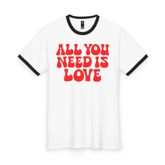 All You Need Is Love Ringer Tee