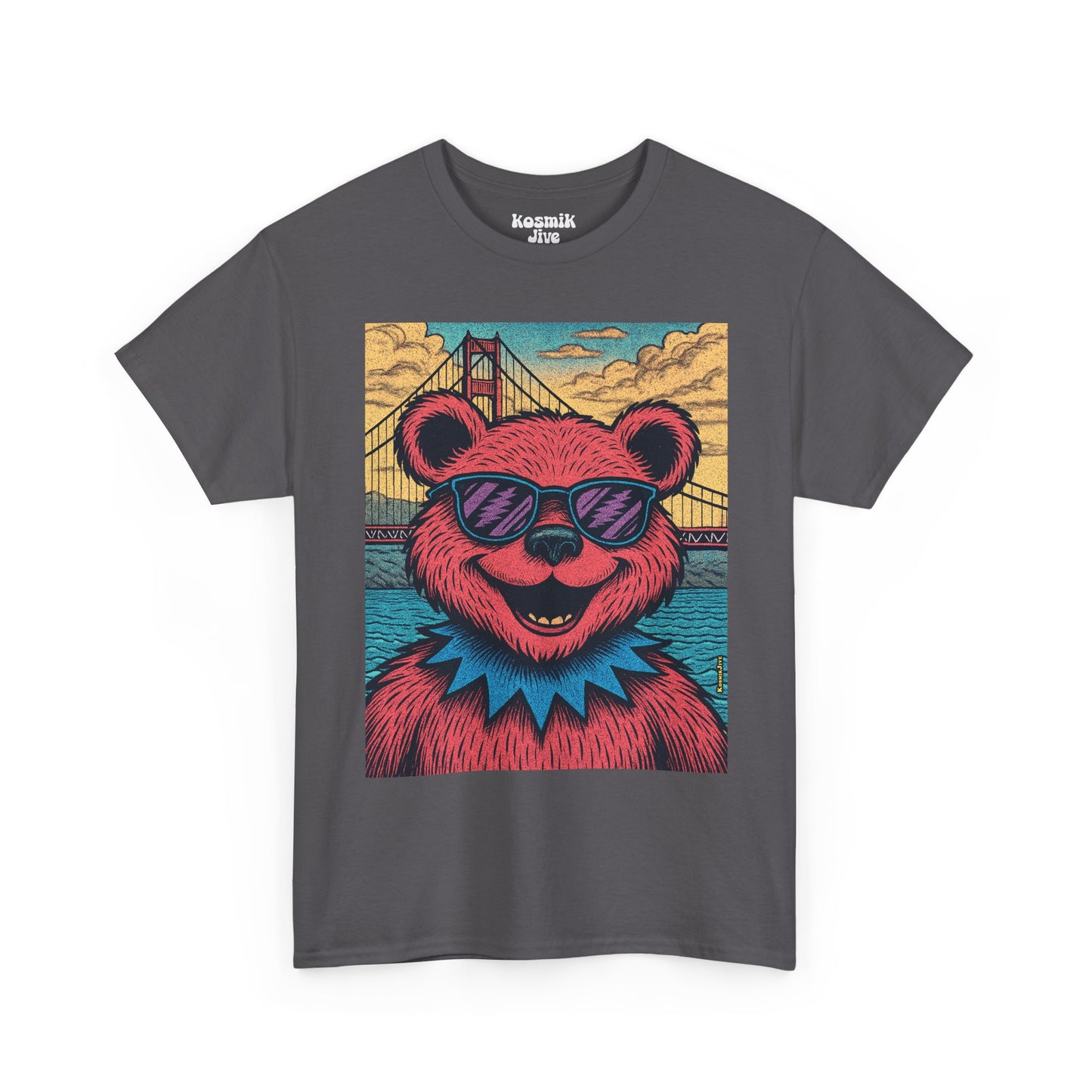 Dancing Bear at Golden Gate T-Shirt