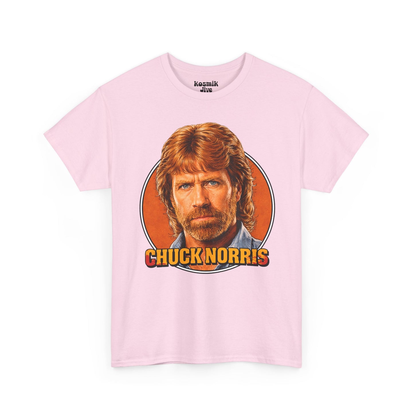 Chuck Norris Portrait Illustration T-Shirt