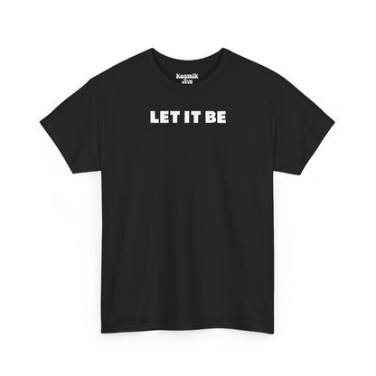 Lettering Let it Be T-Shirt