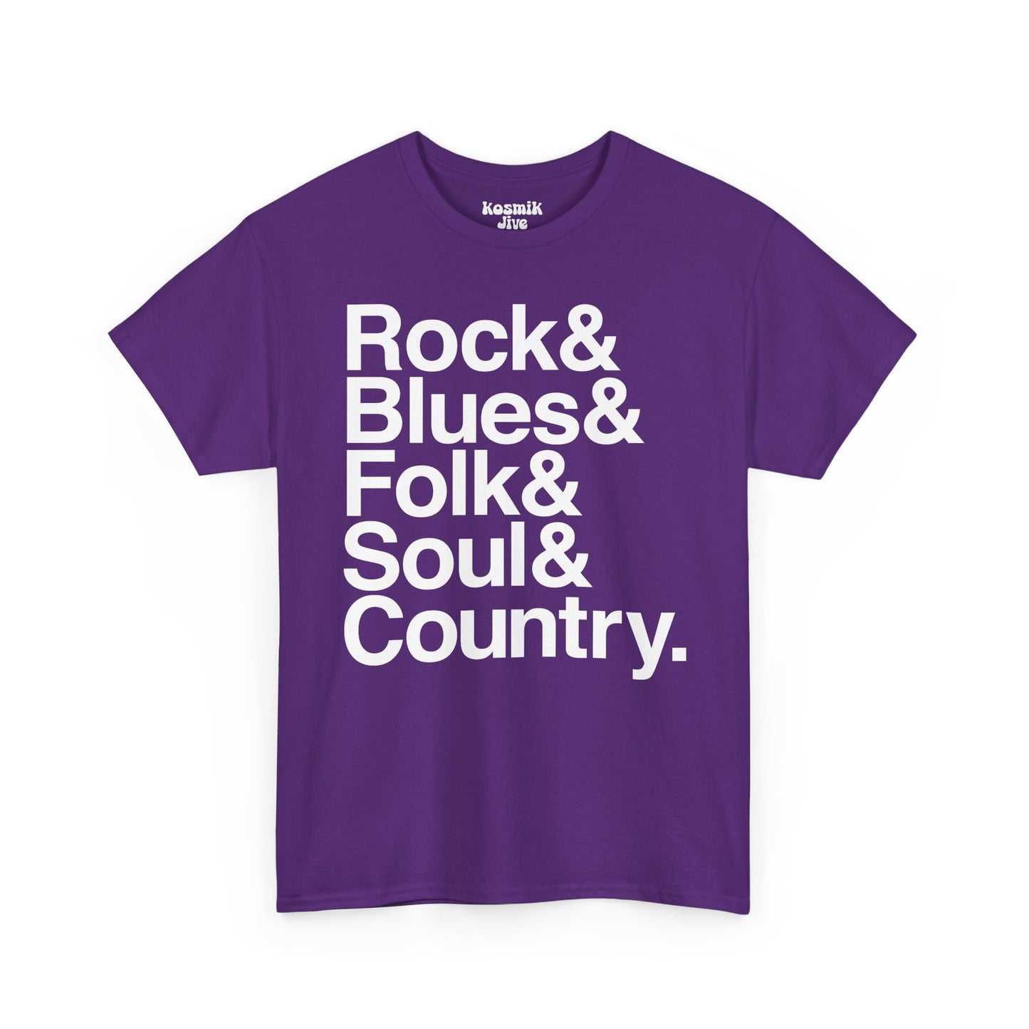 Rock & Blues & Folk & Soul & Country T-Shirt