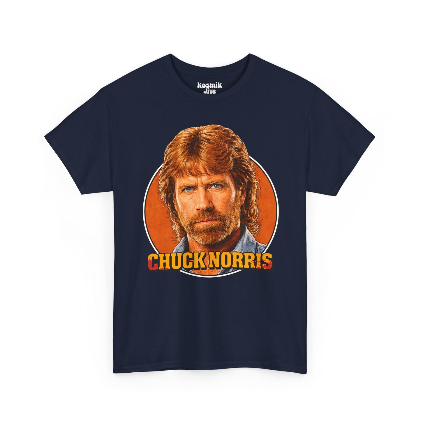 Chuck Norris Portrait Illustration T-Shirt