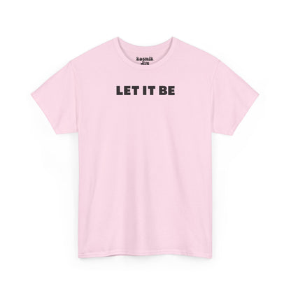 Lettering Let it Be T-Shirt