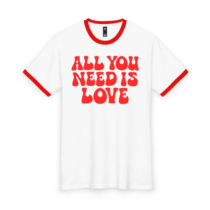 All You Need Is Love Ringer Tee