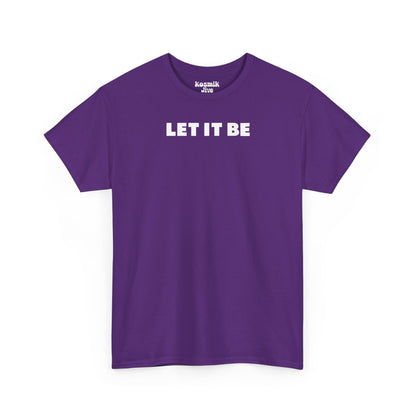 Lettering Let it Be T-Shirt