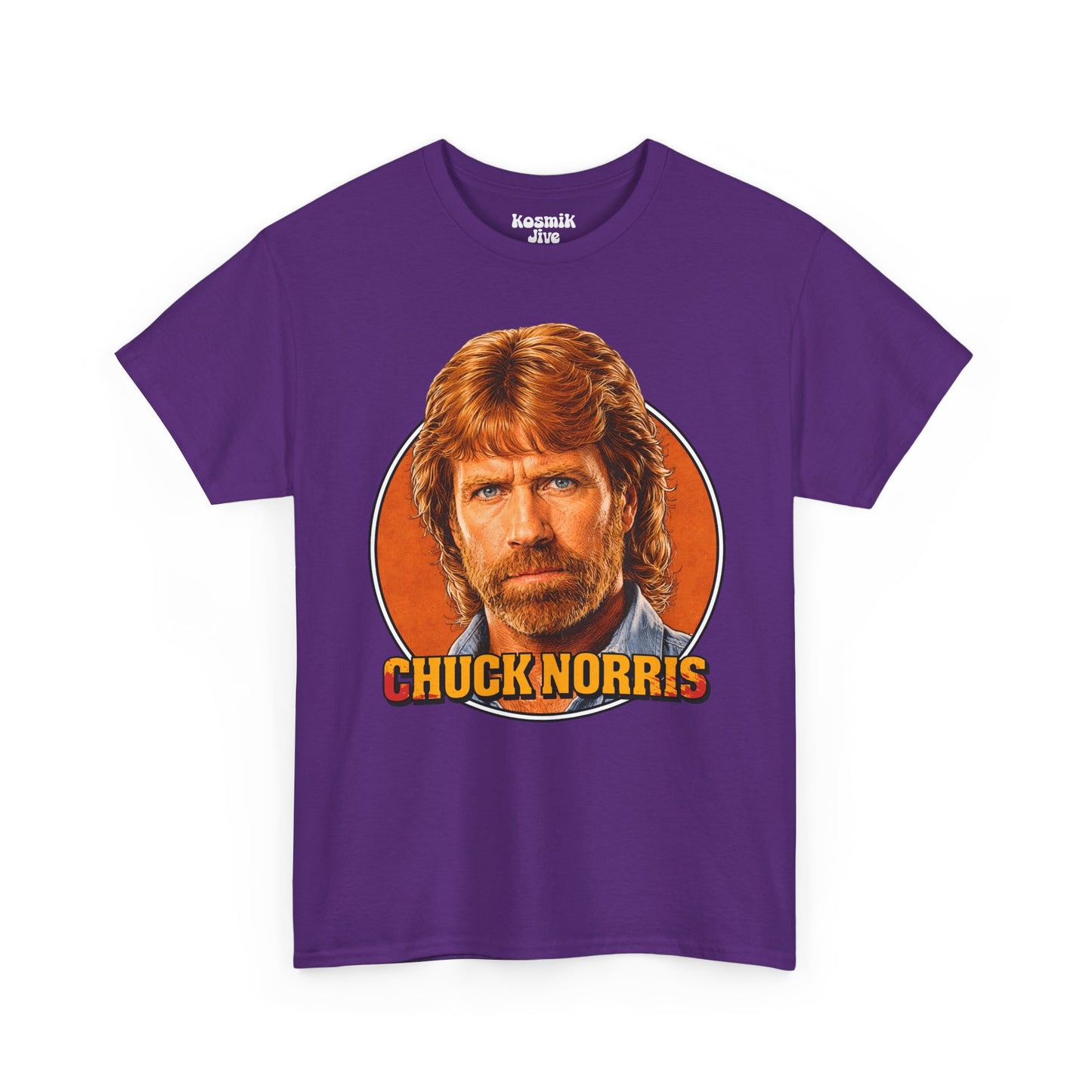 Chuck Norris Portrait Illustration T-Shirt