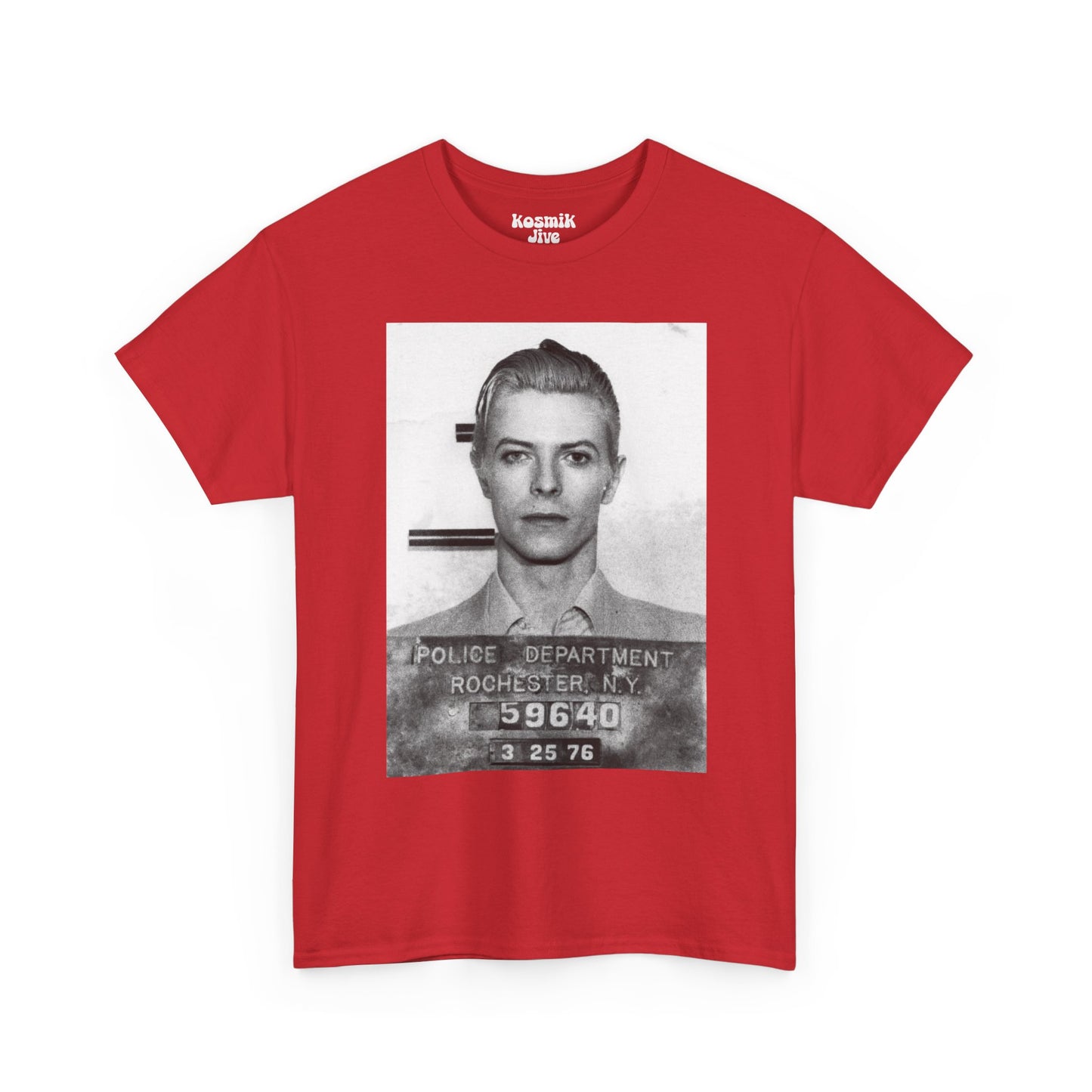 Bowie Mugshot T-Shirt