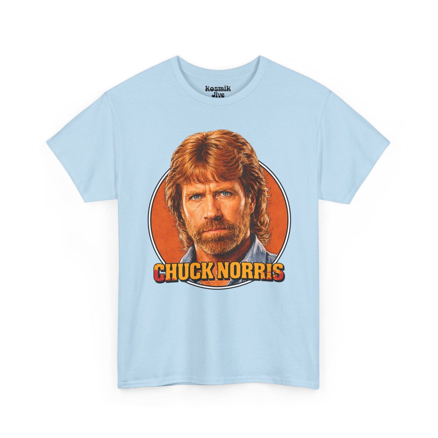 Chuck Norris Portrait Illustration T-Shirt