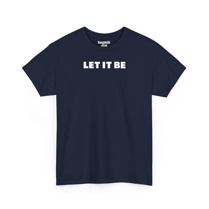 Lettering Let it Be T-Shirt