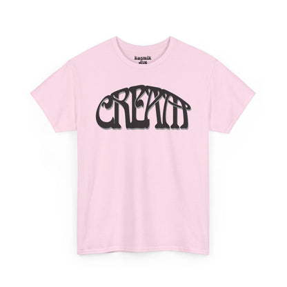 Cream Lettering T-Shirt