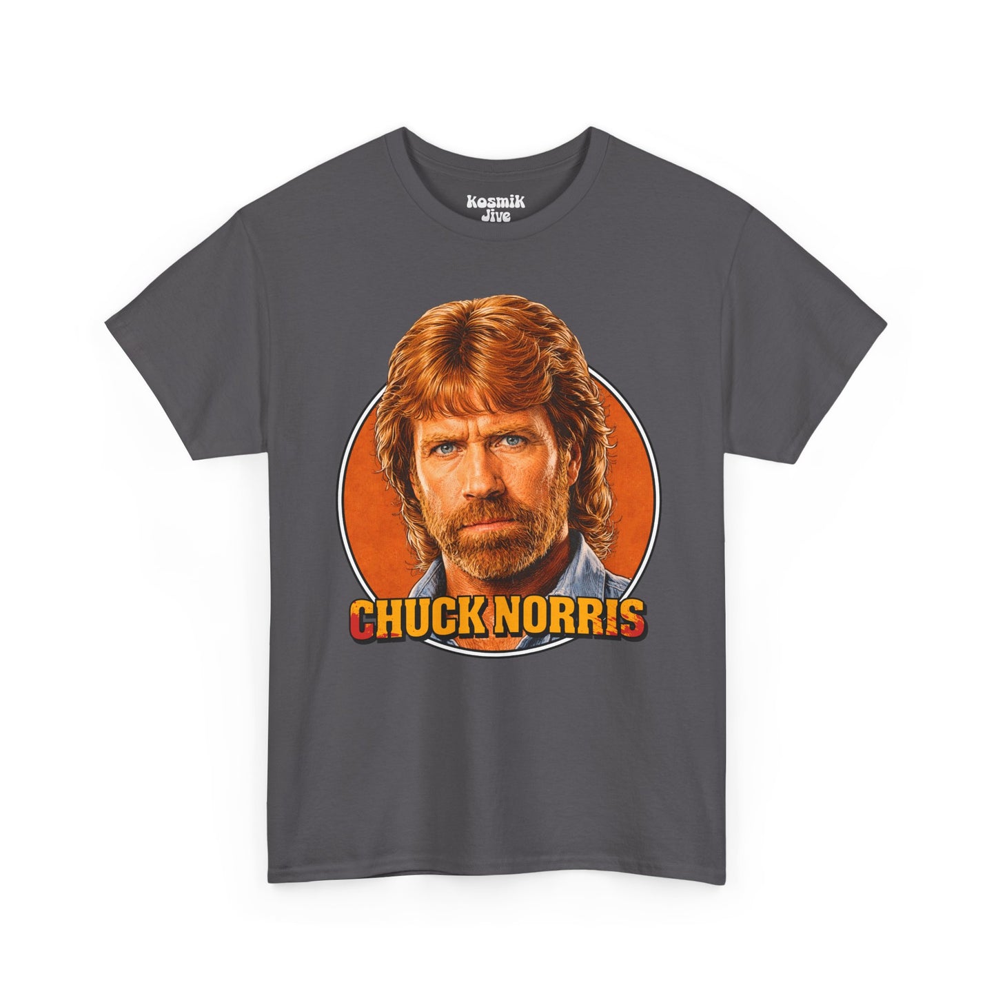Chuck Norris Portrait Illustration T-Shirt