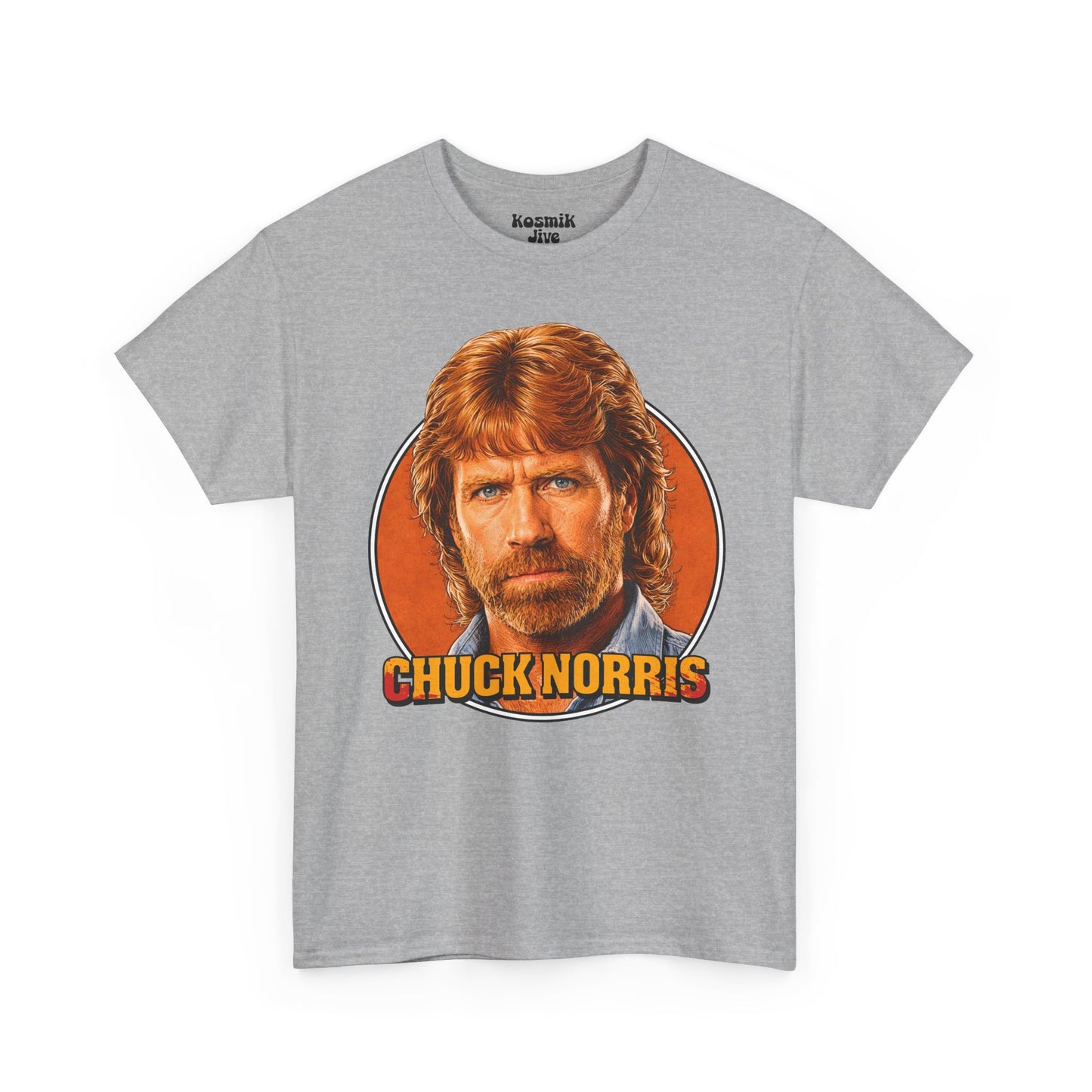Chuck Norris Portrait Illustration T-Shirt
